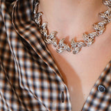 Verve Necklace, Silver