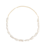 Biwa Choker, Gold