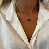 Green Chalcedony Necklace