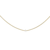 Classic Pearl Necklace, Gold