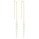 Pointy Pearl Earrings