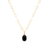 Black Onyx Drop Necklace
