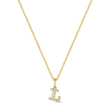 Petite Letter Necklace - Gold Filled & Gold Vermeil
