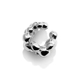 Bubble Ear Cuff, Silver