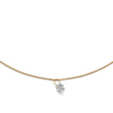 Floating Diamond Necklace