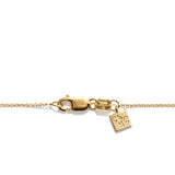 Floating Diamond Heart Necklace