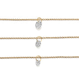 Floating Diamond Necklace