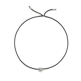 Tiny Bracelet with Silver Diamond Star