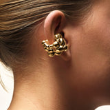 Bubble Ear Cuff, Gold