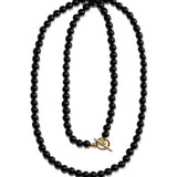 Black Toggle Necklace