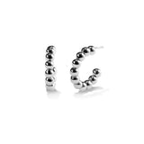 Bubble Hoops, Silver