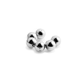 Bubble Ear Cuff, Silver - medium