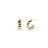 Curb Hoops 16 mm, Gold