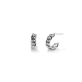 Curb Hoops 16 mm, Silver