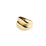 Dubbel VOID Ring, Gold
