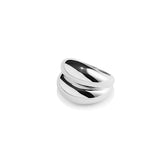 Double VOID Ring, Silver
