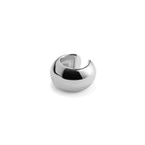 Wide Ear Cuff, Silver