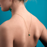 Onyx Drawstring Necklace