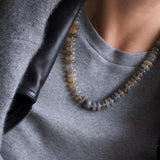 Grey Stone Necklace