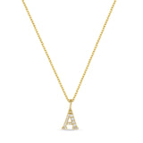 Petite Letter Necklace - Gold Filled & Gold Vermeil