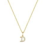 Petite Letter Necklace - Gold Filled & Gold Vermeil