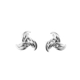 Verve Earrings, Silver