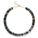 Forest Green Stone Necklace