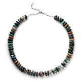Forest Green Stone Necklace