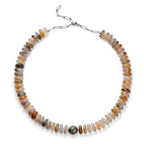 Grey Stone Necklace