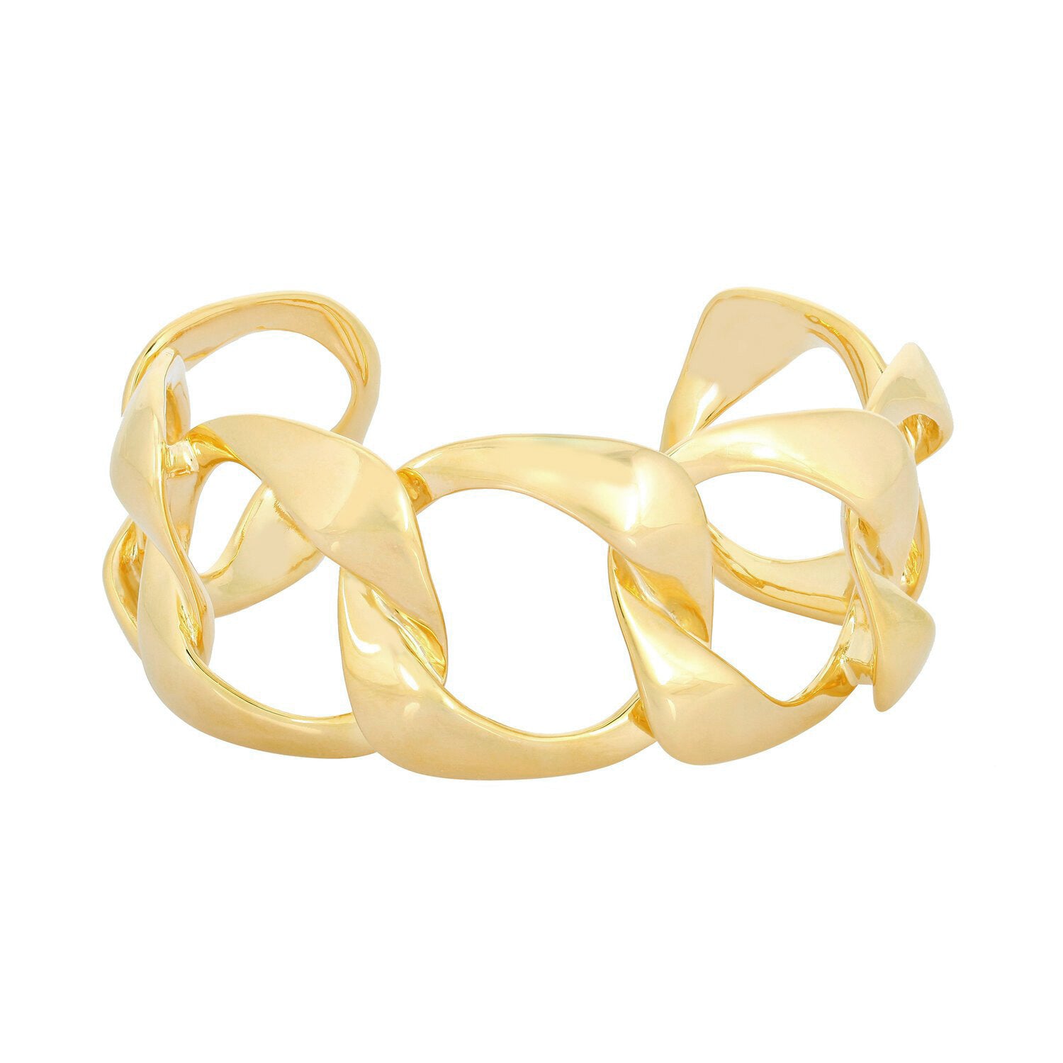Gold Vermeil Bracelet arm cuff chain