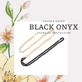 Black Onyx Multi Necklace