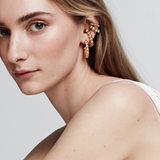 Bubble Ear Cuff, Gold - small