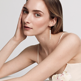 Pointy Pearl Earrings
