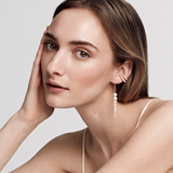 Pointy Pearl Earrings