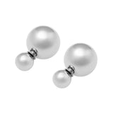 VOID Earrings, Silver