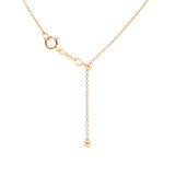 PEARLS. CHAINS. Delicate Necklace, Gold