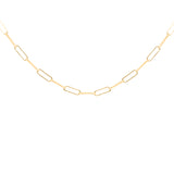 Large Plain Chain, Gold
