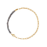 Rhodolite Gemstone Bracelet