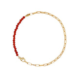 Red Aventurine Gemstone Bracelet