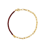 Carnelian Gemstone Bracelet
